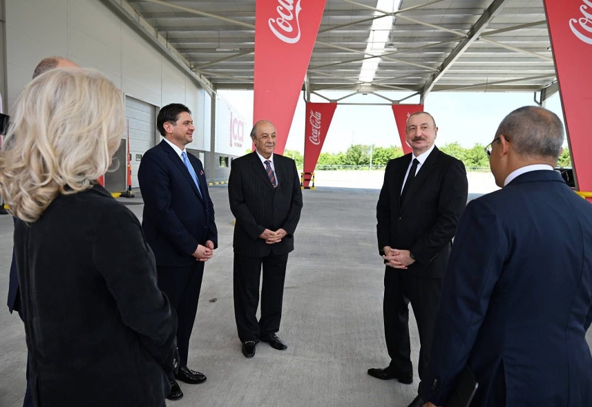 Coca-Cola-nın İsmayıllıda 80 milyon manatlıq yeni zavodu açıldı