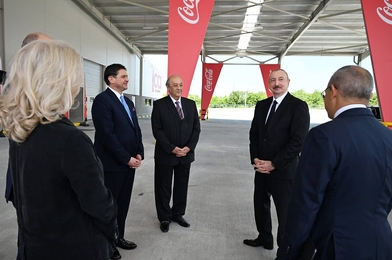 Coca-Cola-nın İsmayıllıda 80 milyon manatlıq yeni zavodu açıldı